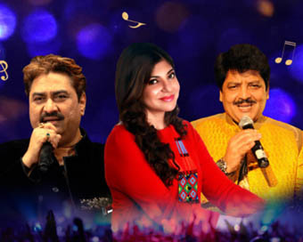 Udit Narayan, Alka Yagnik, Kumar Sanu (file photo)